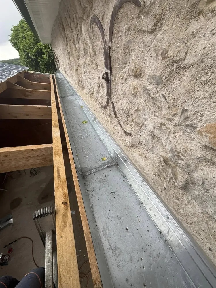 installation gouttière